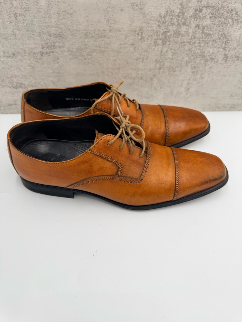 Cole Haan Brown Cap Toe Oxford Dress Shoes Men’s 10 M Leather
